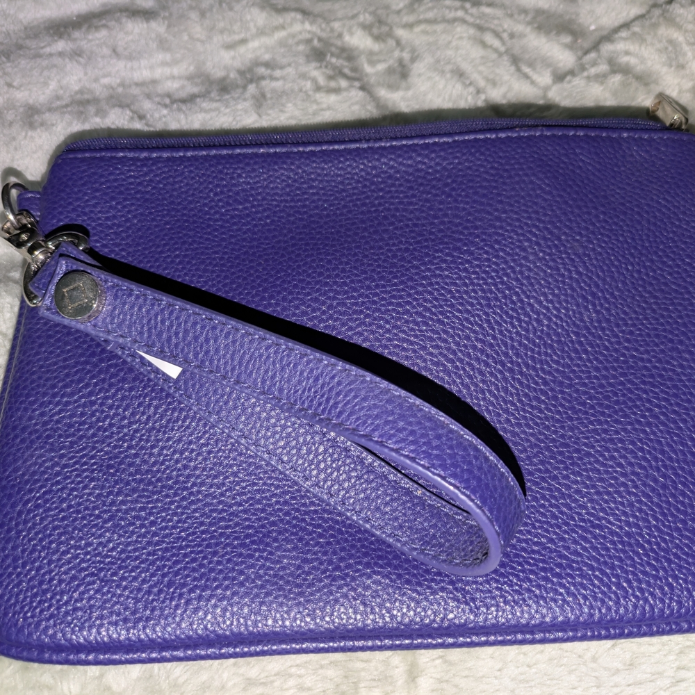 Purple Wristlet Clutch
